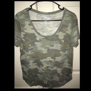 Camo tee shirt